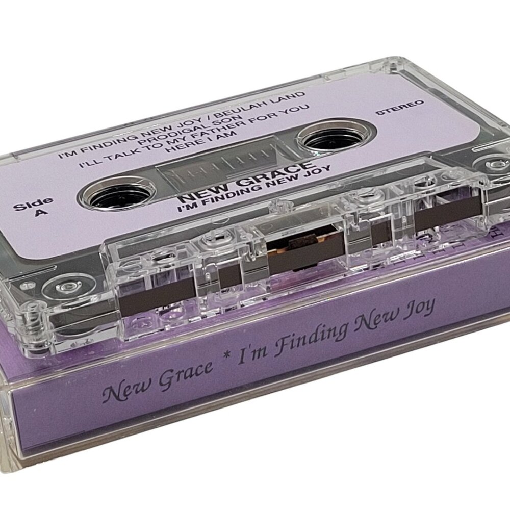 New Grace Gospel Cassette – I'm Finding New Joy – Vintage Christian Music